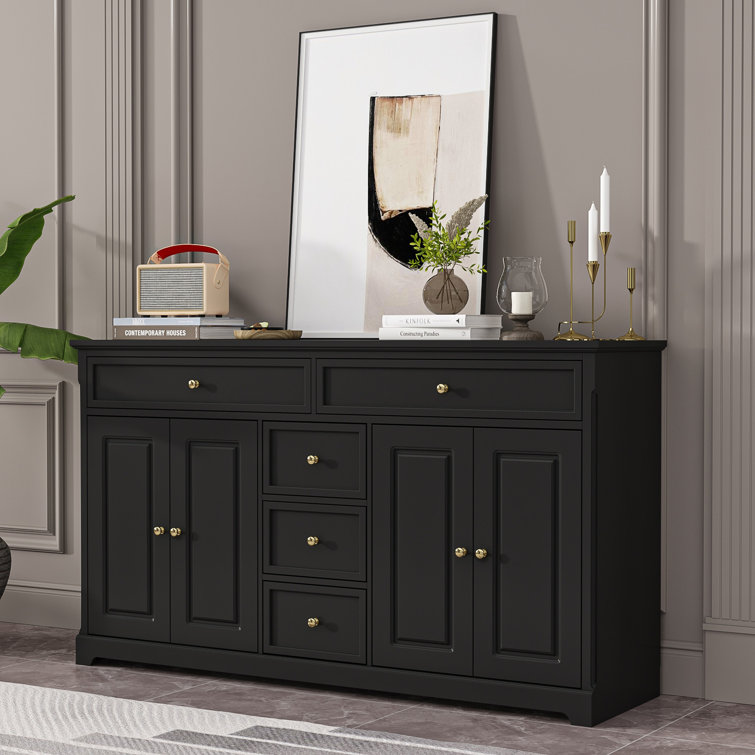 Black dining deals sideboard